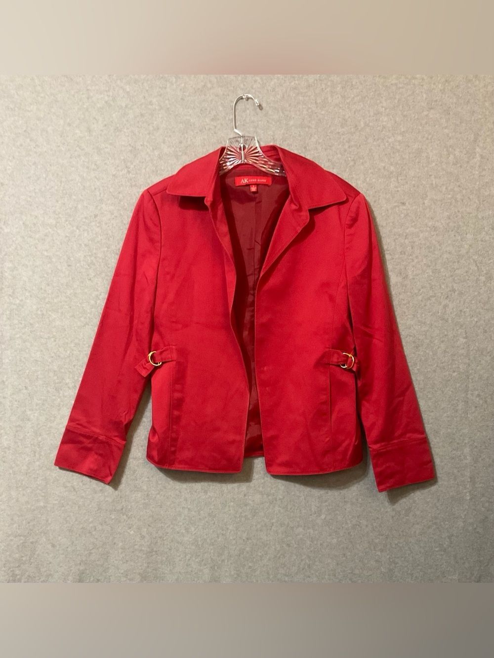 Anne Klein PinkRed Women's Jacket/ Blazer Sz 6